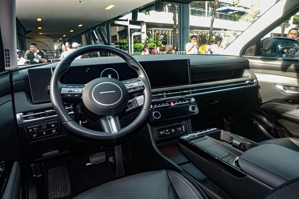 Hyundai Tucson dashboard