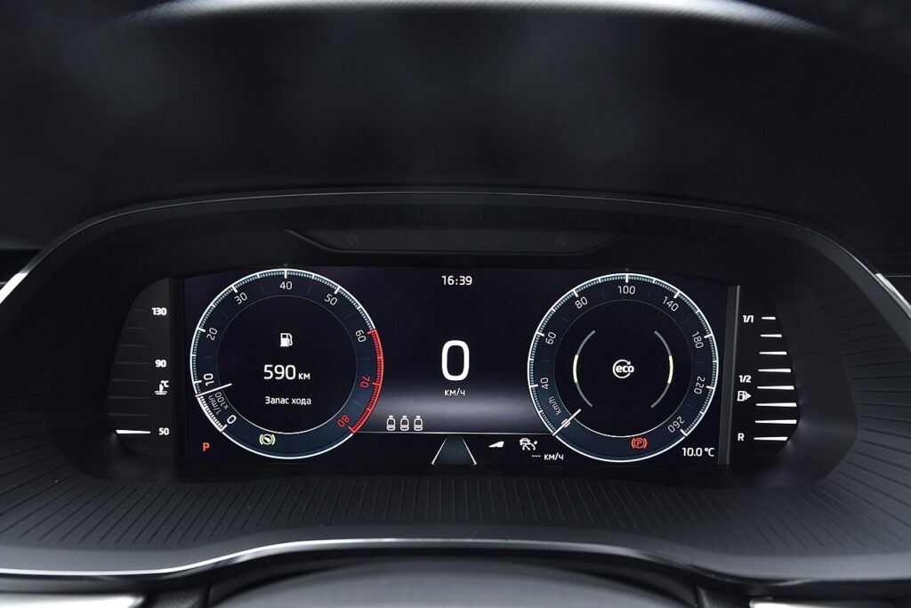 Skoda Octavia dashboard