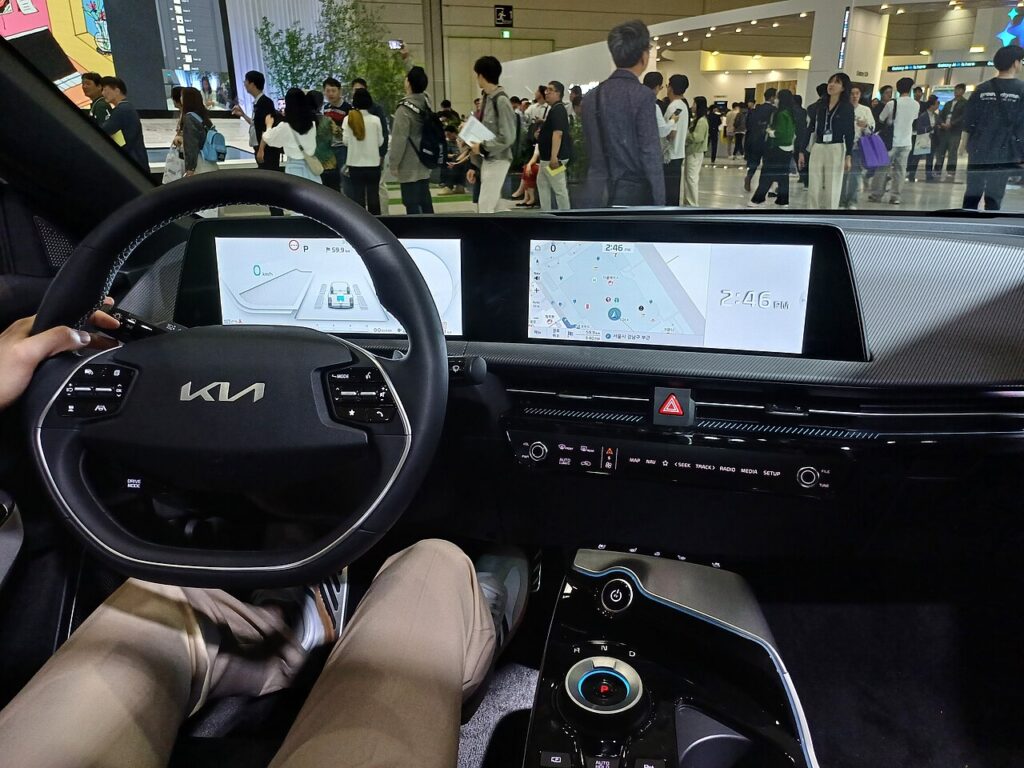 Kia EV6 dashboard