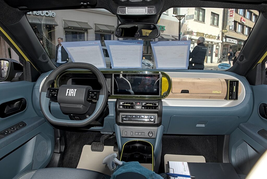 Fiat Grande Panda dashboard