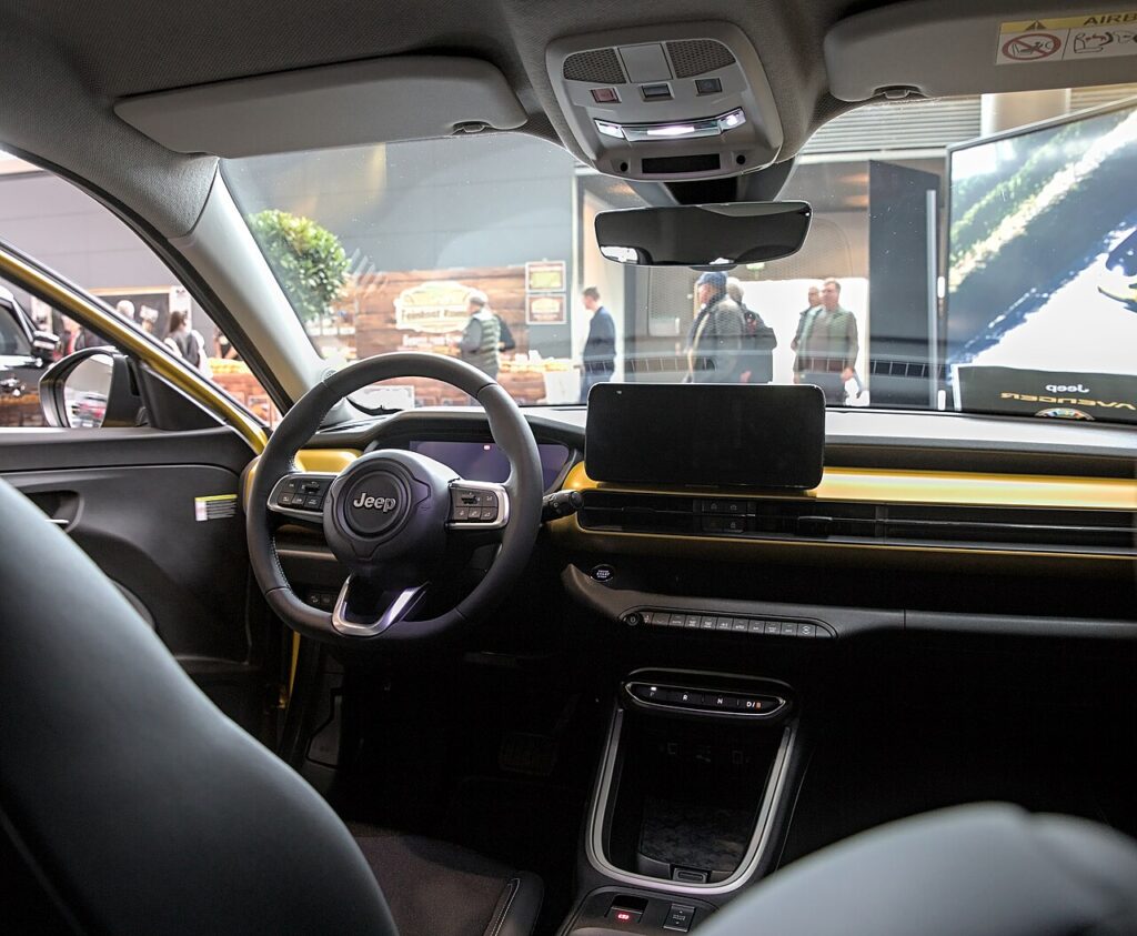 Jeep Avenger dashboard
