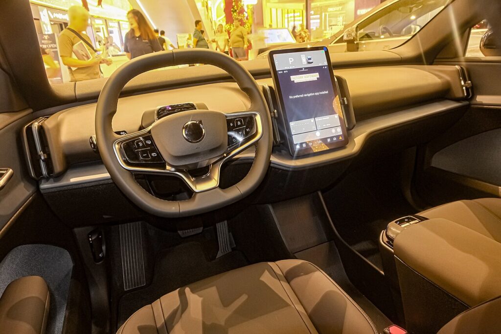 Volvo EX30 dashboard